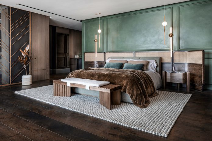 bedroom design, Clifton Terraces